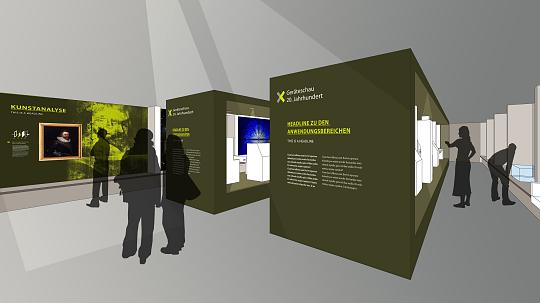 Showcase concept development and software programming Dirk Hardenbicker Röntgen Museum