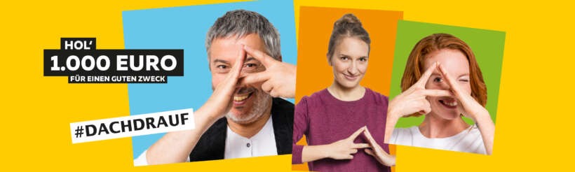 Banner Kampagne #Dachdrauf Kunde CREATON