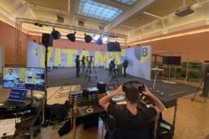 Branded mobile live stream studio